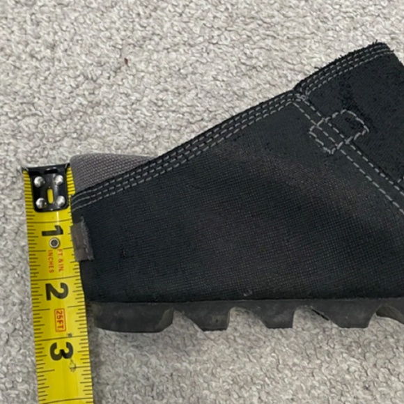 Sorel Wedge Sandal Black 8 - Picture 5 of 6